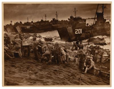 Lot #385 Iwo Jima Original 'Type I' Photograph by