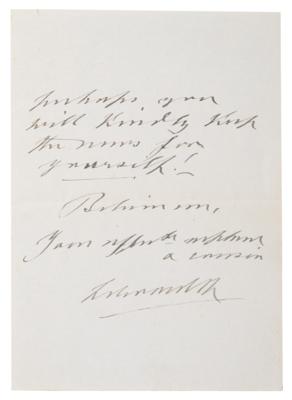 Lot #201 King Edward VII Autograph Letter Signed Announcing the End of the Second Boer War - Image 3