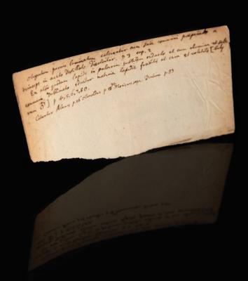 Lot #243 Isaac Newton Handwritten Scientific Notes on Alchemy - Image 2
