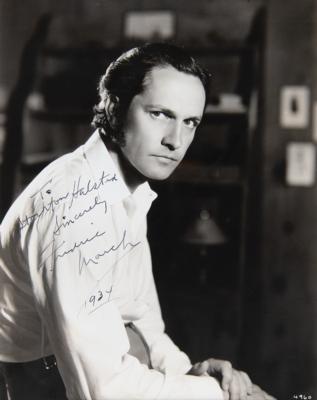 Lot #1016 Fredric March Signed Photograph - Image 1
