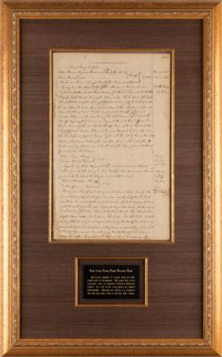 Lot #365 Virginia Founders Legal Document, Naming