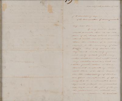 Lot #369 Daniel Webster Letter Signed, Honoring Minuteman Isaac Davis: "One of the very first martyrs in the cause of Liberty" - Image 4