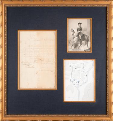 Lot #494 Horatio Gates Revolutionary War-Dated Letter Signed, Directing Money to the Regiment of John Adams's Future Son-in-Law - Image 1