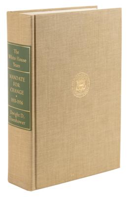 Lot #79 Dwight D. Eisenhower Signed Ltd. Ed. Book - Mandate for Change - Image 3