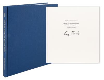 Lot #64 George Bush Signed Book - A Photographic Profile - Image 1
