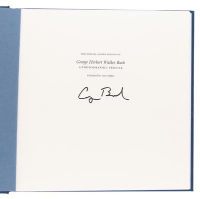 Lot #64 George Bush Signed Book - A Photographic Profile - Image 4