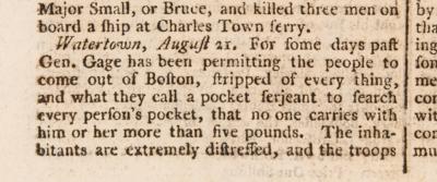 Lot #459 Battle of Bunker Hill Aftermath: The London Chronicle from October 1775 - Image 3