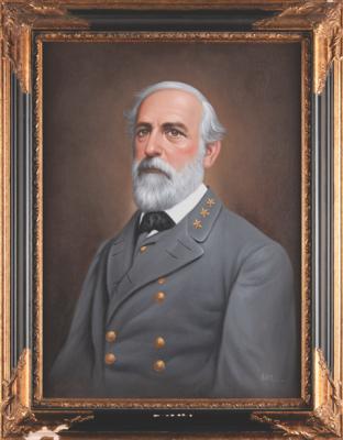 Lot #526 Robert E. Lee Painting - Image 2