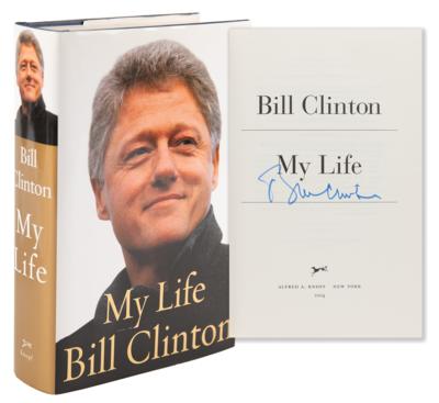 Lot #76 Bill Clinton Signed Book - My Life