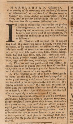 Lot #449 Townshend Acts: Pennsylvania Chronicle from November 1769 - Image 3