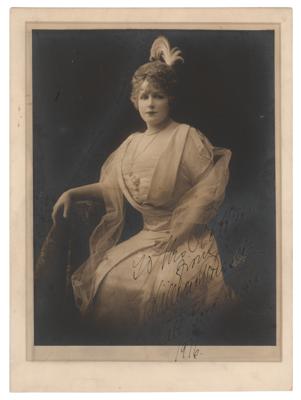 Lot #1052 Lillian Russell Signed Photograph - Image 1