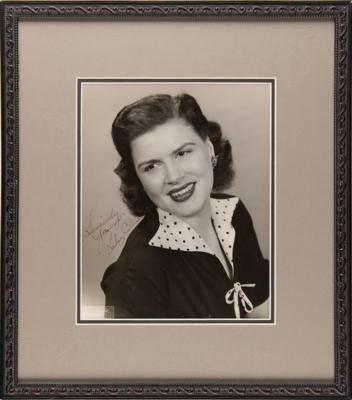 Lot #736 Patsy Cline Signed Photograph - Image 2