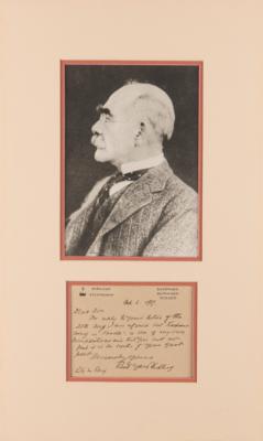 Lot #719 Rudyard Kipling Autograph Letter Signed - Image 1