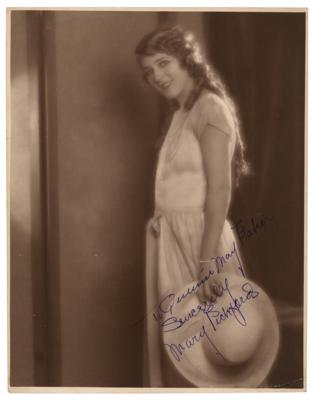 Lot #1041 Mary Pickford Signed Photograph
