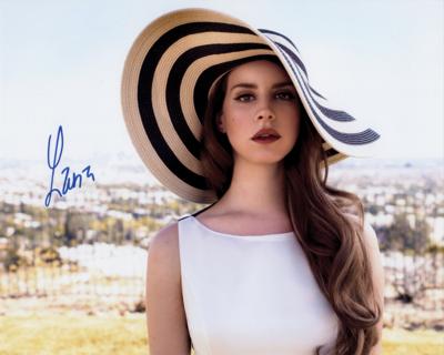 Lot #912 Lana Del Rey Signed Photograph