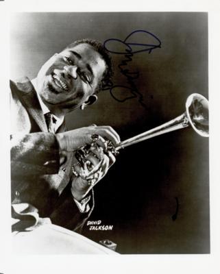Lot #807 Dizzy Gillespie Signed Photograph