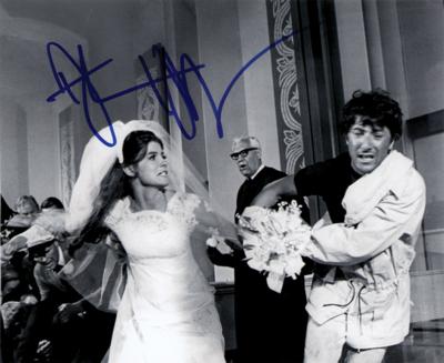 Lot #998 Dustin Hoffman Signed Photograph