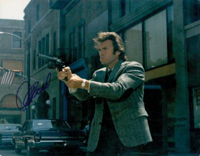 Lot #977 Clint Eastwood Signed Photograph