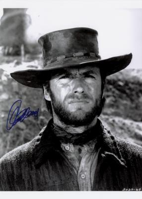 Lot #978 Clint Eastwood Signed Photograph
