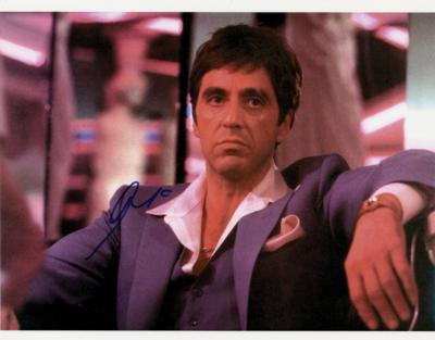Lot #1038 Al Pacino Signed Photograph - Image 1