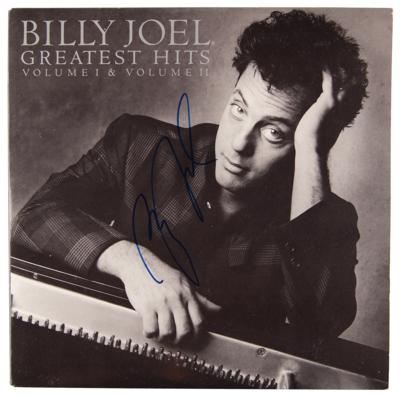 Lot #870 Billy Joel Signed Album - Greatest Hits Volume I & Volume II - Image 1