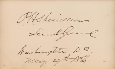 Lot #564 Philip H. Sheridan Signature - Image 2