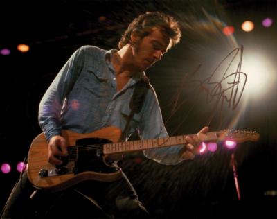 Lot #896 Bruce Springsteen Signed Photograph