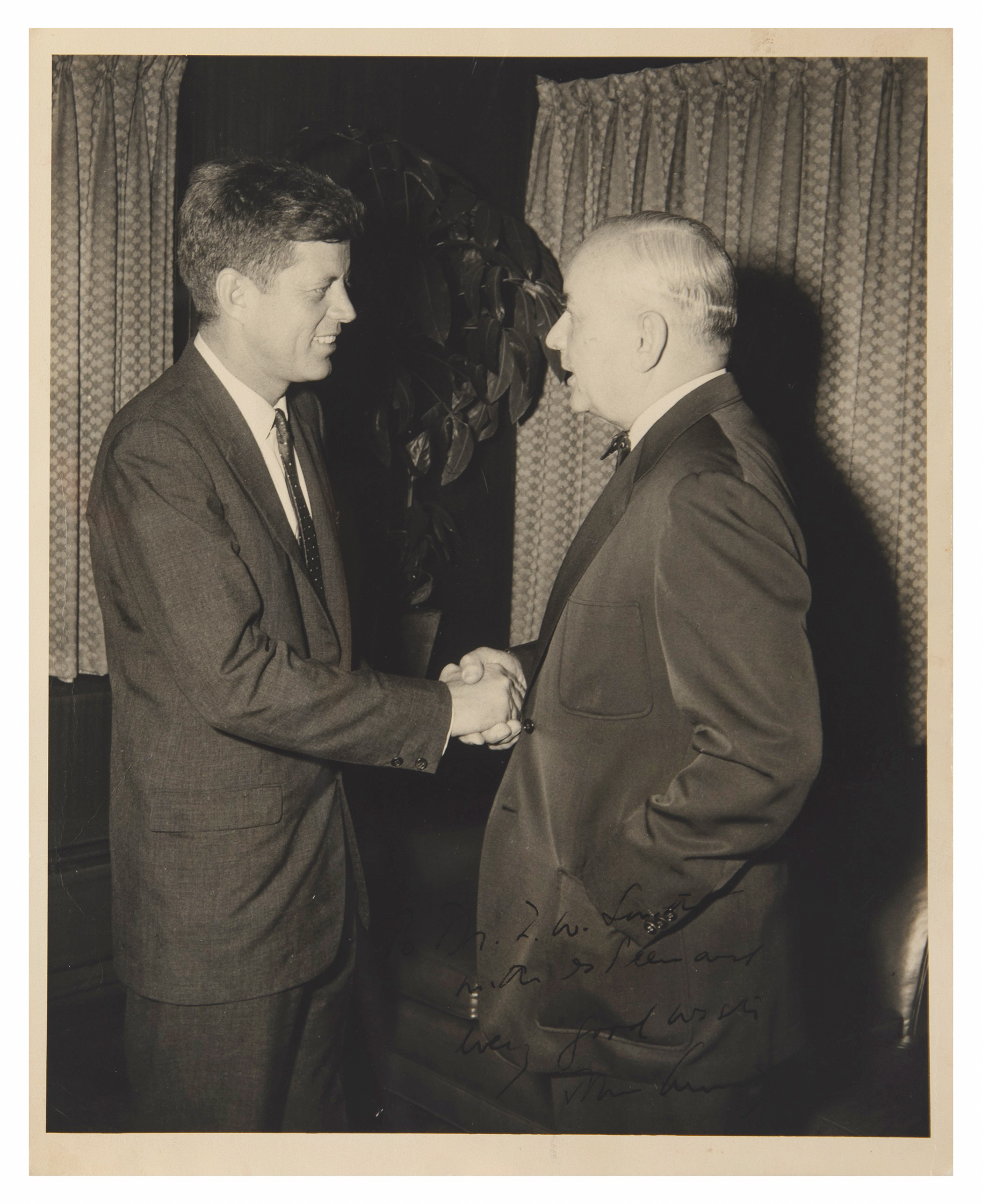 Lot #50 John F. Kennedy Signed Photograph - Image 2