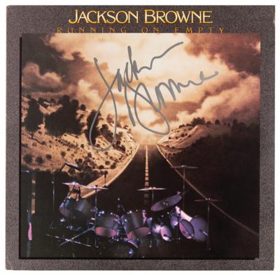 Lot #849 Jackson Browne Signed Album - Running on