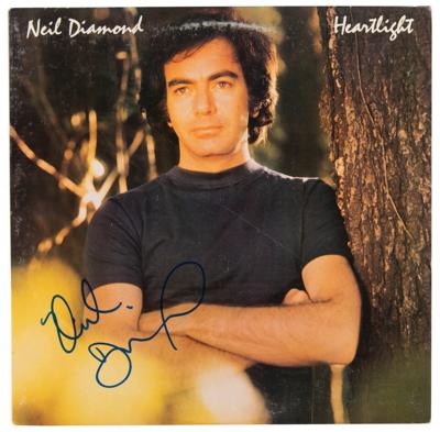 Lot #856 Neil Diamond Signed Album - Heartlight - Image 1