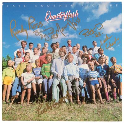 Lot #889 Quarterflash Signed Album - Take Another Picture - Image 1