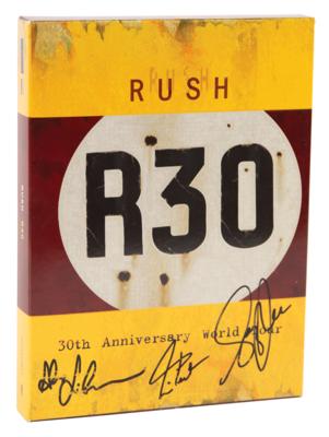 Lot #892 Rush Signed DVD - R30: 30th Anniversary World Tour - Image 1
