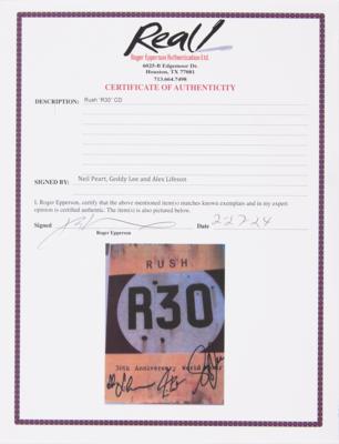 Lot #892 Rush Signed DVD - R30: 30th Anniversary World Tour - Image 3