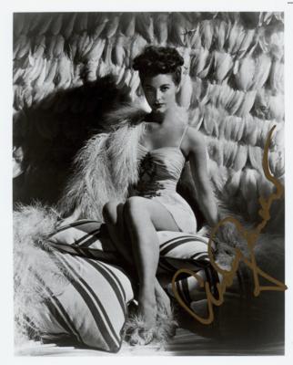Lot #987 Ava Gardner Signed Photograph - Image 1