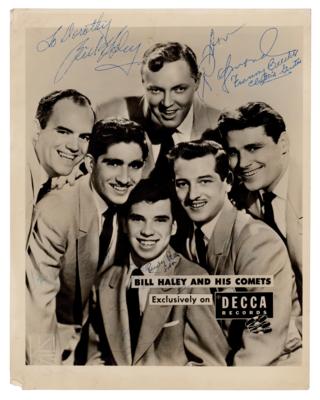 Lot #863 Bill Haley and His Comets Signed Photograph - Image 1