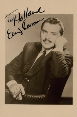 Lot #1006 Ernie Kovacs Signed Photograph