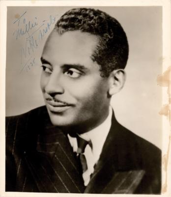 Lot #832 Noble Sissle Signed Photograph - Image 1
