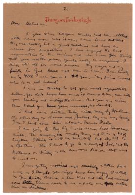 Lot #981 Douglas Fairbanks, Jr. Autograph Letter Signed to Actress Betty Bronson, His Boyhood Crush - Image 2