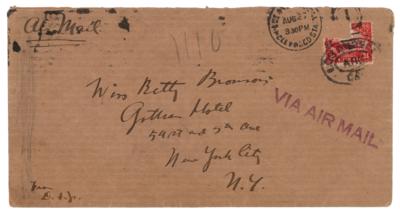Lot #981 Douglas Fairbanks, Jr. Autograph Letter Signed to Actress Betty Bronson, His Boyhood Crush - Image 4