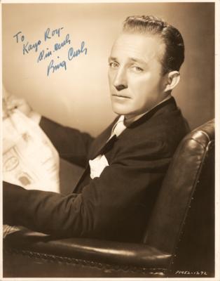 Lot #968 Bing Crosby Signed Photograph