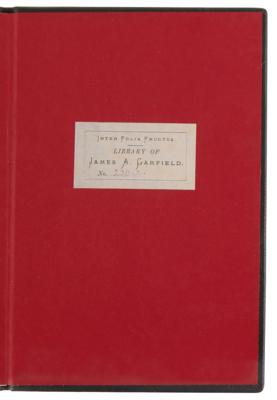 Lot #86 James A. Garfield Signed Booklet - Eau de Cologne - From His Personal Library - Image 5