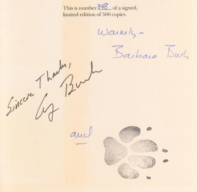 Lot #67 George and Barbara Bush Signed Book - C. Fred's Story (Ltd. Ed.) - Image 2