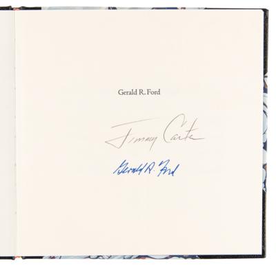 Lot #71 Jimmy Carter and Gerald Ford Signed Book - The Thirty-Eighth President (Ltd. Ed.) - Image 4