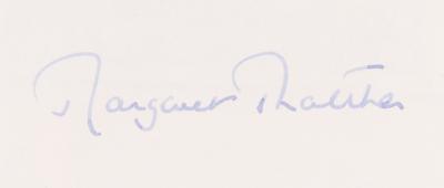 Lot #361 Margaret Thatcher Signed Book - In Defence of Freedom - Image 2