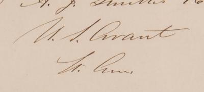 Lot #33 U. S. Grant Autograph Letter Signed, Sent to Maj. Gen. Henry Halleck (March 2, 1865) - Image 3