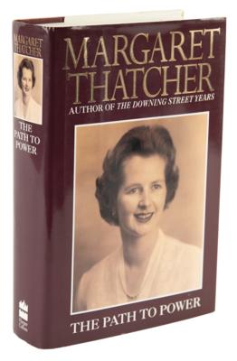 Lot #362 Margaret Thatcher Signed Book - The Path to Power - Image 3