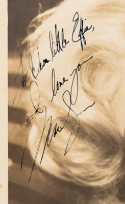 Lot #926 Marilyn Monroe Signed Oversized Photograph - "I love you, Marilyn" - Image 2