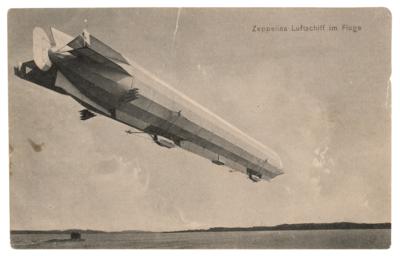 Lot #609 Ferdinand Graf von Zeppelin Autograph Letter Signed - Image 2