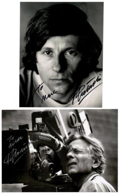Lot #1042 Roman Polanski (2) Signed Photographs