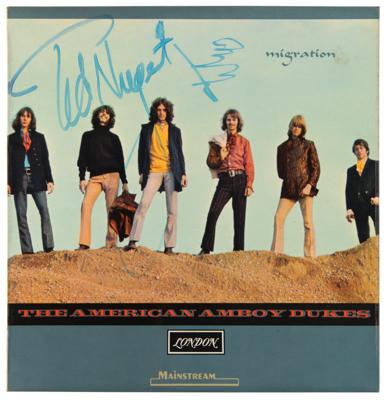 Lot #883 Jimmy Page and Ted Nugent Signed Album - Migration by The Amboy Dukes - Image 1